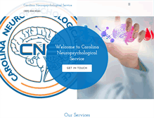 Tablet Screenshot of carolinacns.com